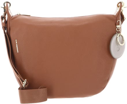 MANDARINA DUCK Leren schoudertas Mellow Leather Crossover Pecan Nut Lichtbruin