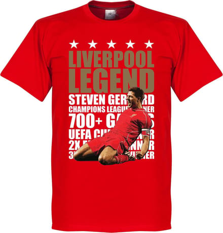 Steven Gerrard Legend T-Shirt - XS