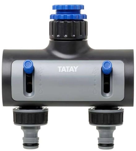 Tatay Premium 2v Kraanadapter Zilver