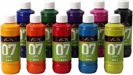 A-Color Glass, diverse kleuren, 10x250 ml/ 1 doos