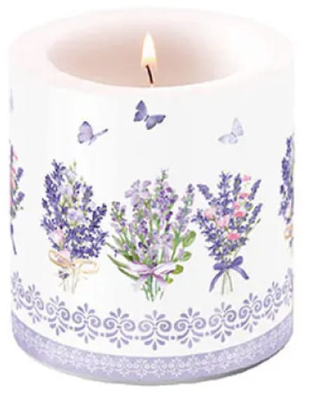 Ambiente - Kaars - Small - Lovely Lavender - 35 branduren