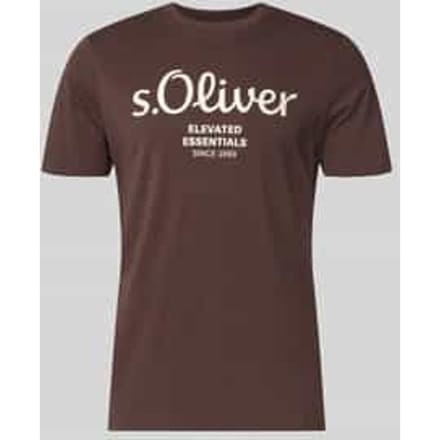 regular fit T-shirt van puur katoen