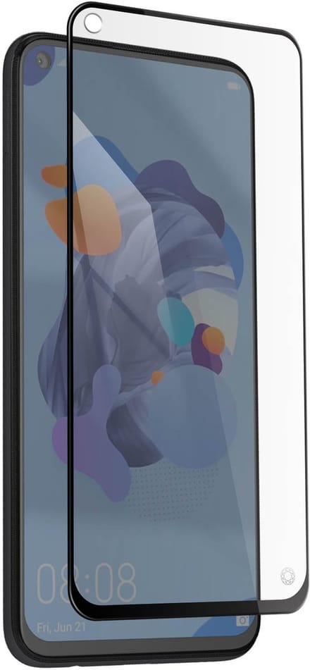 Force Case, Screenprotector geschikt voor Huawei P20 Lite 2019 - Oleophobic 2.5D, Transparant