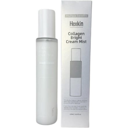 HEXKIN Mist Crème Éclaircissante au Collagène 120ml (Un paquet de 2) white