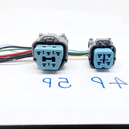 Brandstofpomp Connector - Harnas Plug - Motor Onderhoud - Directe Vervanging - 4PIN - Zwart