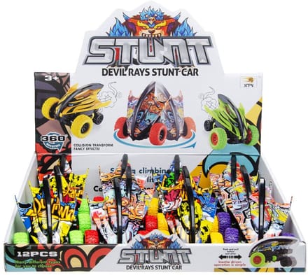 Duckiez Graffiti stunt Auto - 1 stuk