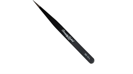 Beauty Label Pincet - Lash Tweezer - SD-12 - Zwart LARGE