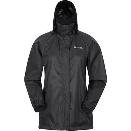 Mountain Warehouse Dames/Dames Pakka II Waterdichte Jas (Zwart)