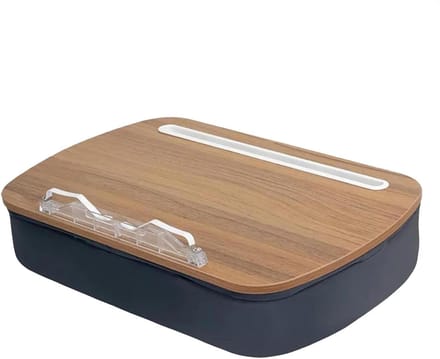 Leeskussenhouder - Boeksteun Kussen - Comfortabel Lezen - Verstelbare Hoogte - 43 x 28.5 cm - Grijs