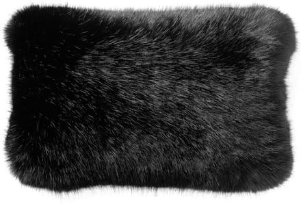 JULIA | Sierkussen | 30x50 cm | Raven | Zwart | Hoii | Met luxe binnenkussen