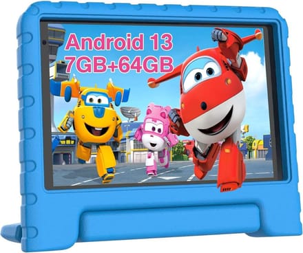 White-label Kindertablet Vanaf 3 Jaar - Tablet Kinderen - Kinderspeelgoed - Blauw