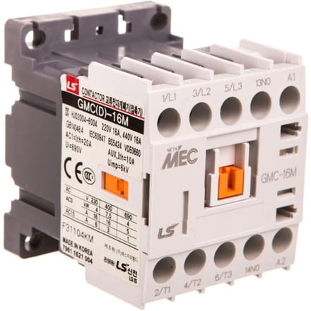 Contacteur Miniature 16A 3P 1O 230V Ac Gmc-16M 230V Ac