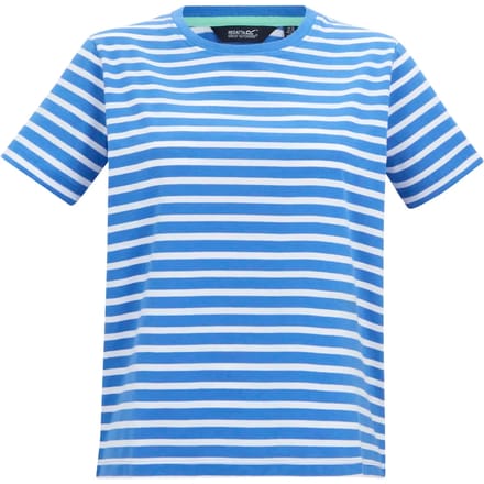 Dames Bayletta T-shirt met korte mouwen en strepen