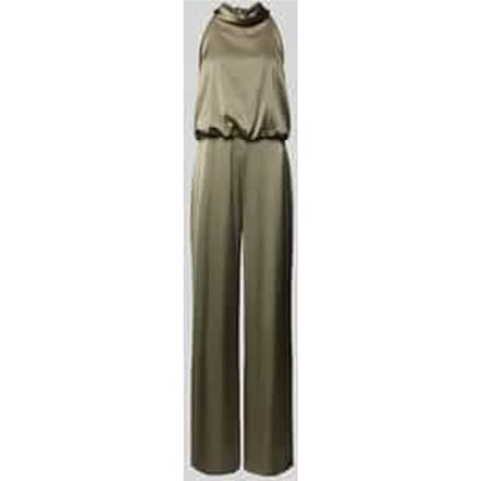 Regular fit jumpsuit met structuurmotief