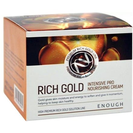 ENOUGH Rich Gold Intensive Pro Voedende Crème 50ml +WILLEKEURIG CADEAU beige