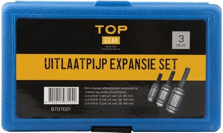 Topgear Uitlaatpijp expansieset - 3 delig