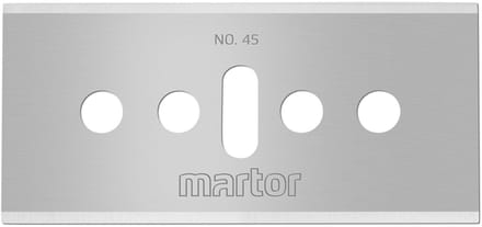 Reservemes Martor rechthoekig nr. 45 10 stuks