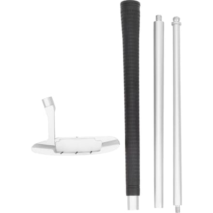3?Sectie Opvouwbare Golf Putter Club Draagbare Aluminiumlegering Handed Putter Golfaccessoire white