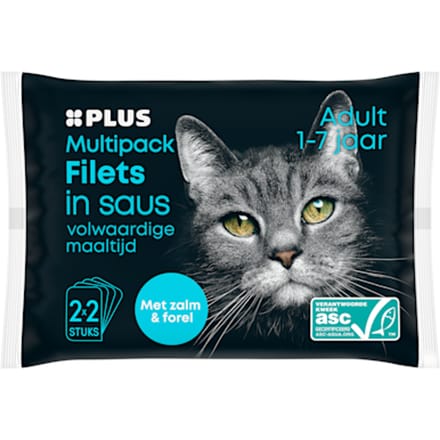 Adult zalm forel 4-pack