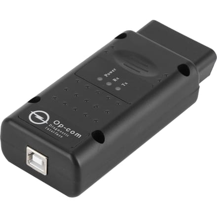 V1.95 OBD2 Interface Scanner PIC18F458 FTDI Chip Foutcodes Lezer Diagnostisch Gereedschap Geschikt voor Opel black