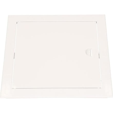 Inspectieluik Kunststof Wit 100x100mm - Toegangsluik Ventilatie