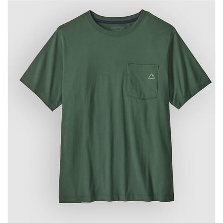 Patagonia Fitz Roy Massif Pocket T-Shirt groen