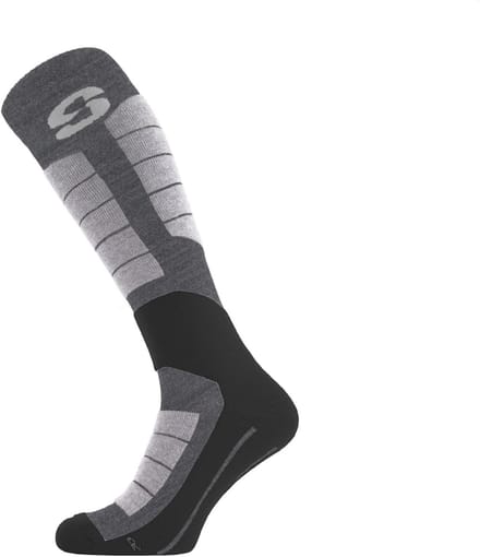 SINNER SKI SOCKS MERINO SINGLE PACK - Zwart - Unisex - Maat 45-47