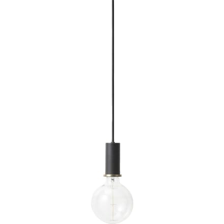Ferm Living - Socket hanglamp - laag - zwart