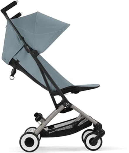 Opvouwbare Kinderwagen in Stormy Blue en Lichtblauw