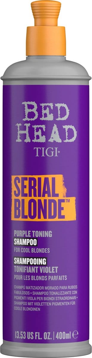 Tigi Bed Head Serial Blonde Purple Toning Shampoo 400ml