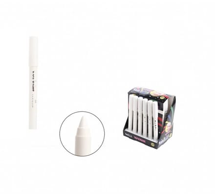 Wynie - Schminkstift / Make-up Stick / Face Paint voor gezicht en lichaam - Slijpbaar - Watervast - Wit - Nummer 005 - 1 stuks
