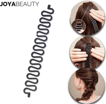 Haarvlecht Hulpstuk van La Joya | Vlecht Hulpstuk | Vlechten | Tool | Haarclip | Simpel Frans vlechten