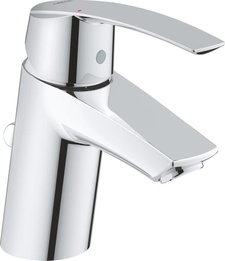 GROHE Start wastafelkraan - Lage uitloop - Met trekwaste - Chroom