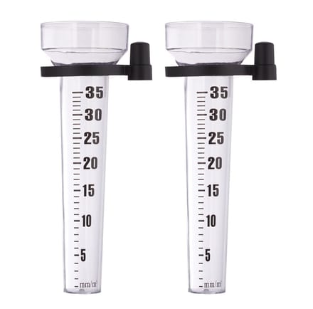 20x regenmeter - set - neerslagmeter - in tuin - kunststof - regen meter