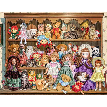Kit de peinture diamant rond complet, point de croix, broderie diamant de dessin animé 20X30CM beige