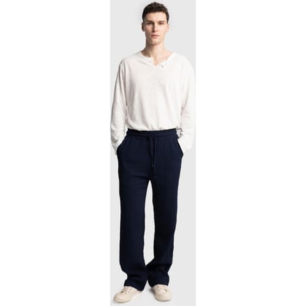Textured Regular Fit Drawstring Taillebroek