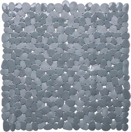 Douchemat-douche antislip voor douche grijs 53x53cm