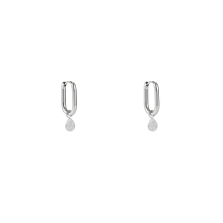 Day&Eve by Go Dutch Label Oorhangers Mini Drop Zilver