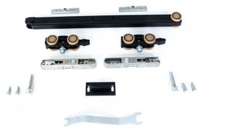 Argenta Xperta Auto-fix schuifdeurgarnituur 100 kg - met 2 dubbelwerkende softclose