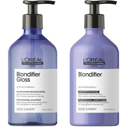 L'Oréal Serie Expert Blondifier Shampoo 500ml + Conditioner 500ml