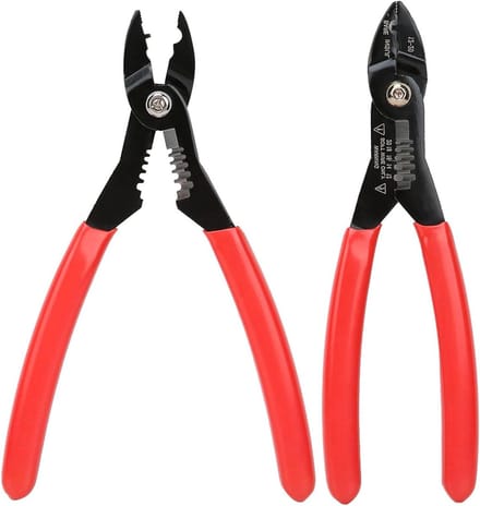 Kabelstriptang - Krimptang - Elektrisch Werk - 4-in-1 Functie - 18 cm - Grijs
