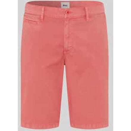 regular fit bermuda van katoenmix