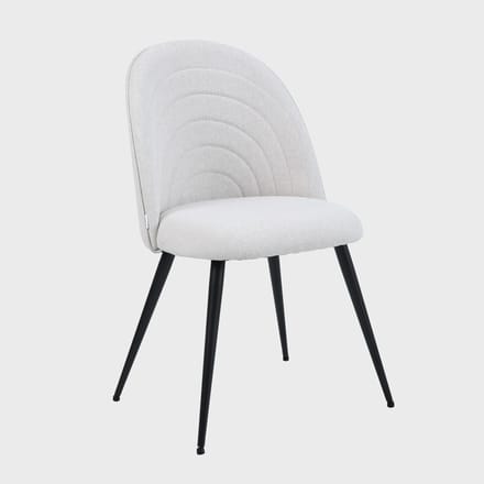 HOMLA Chair - LUDI - Beige - 50x53x85 cm