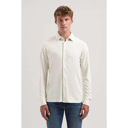 Dstrezzed Ds_fraser Shirt Silver Birch Größe: L | Business hemden Outlet | Herren | Grau