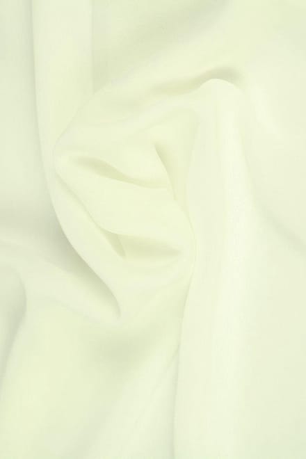 Chiffon stof - Gebroken wit - 15 meter