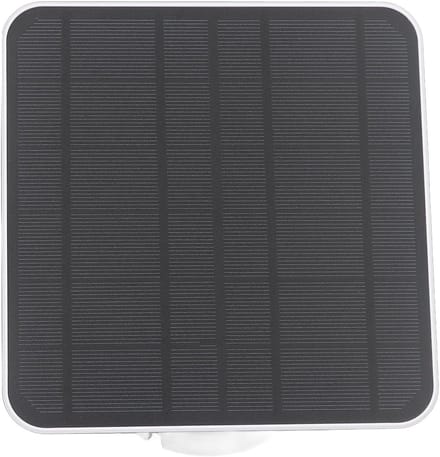 Zonnepaneel Camera - Energie Oplader - Beveiliging Bijladen - IP65 Waterdicht - 12W Vermogen - Wit