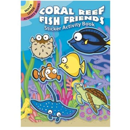 Coral Reef Fish Friends Sticker Activity Book - Susan Shaw-Russell