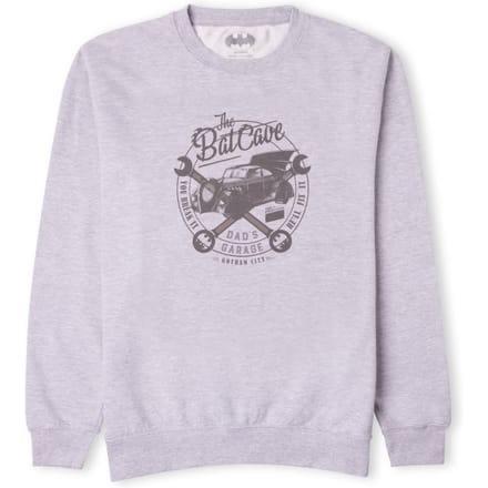 DC Batman The Bat Cave Sweatshirt - Grey - XXL