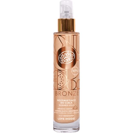 Bodyboom BodyBoom Body Illuminator Shimmer Gold 100 ml