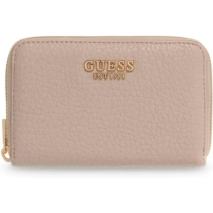 GUESS portemonnee Marsha SLG Medium Zip Around Wallet Light Taupe beige